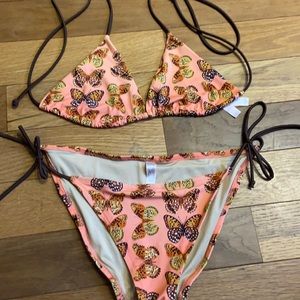 Victoria’s Secret butterfly bikini. Medium ⭐️bundle 2/$10